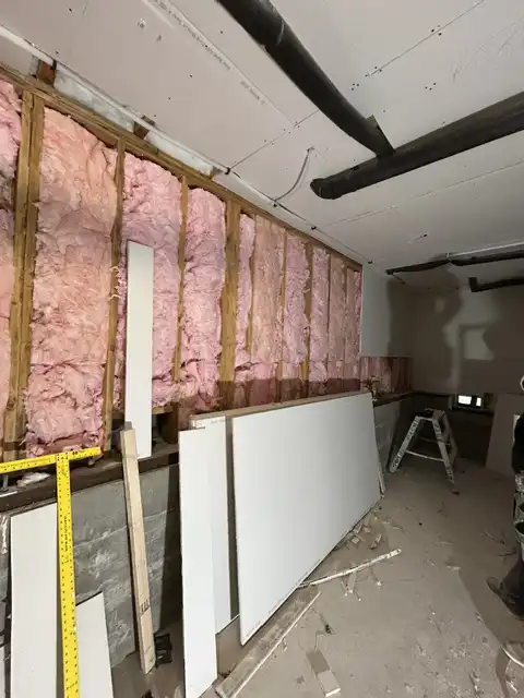 Drywall hanging, taping, level-4 finish 2026 project photo